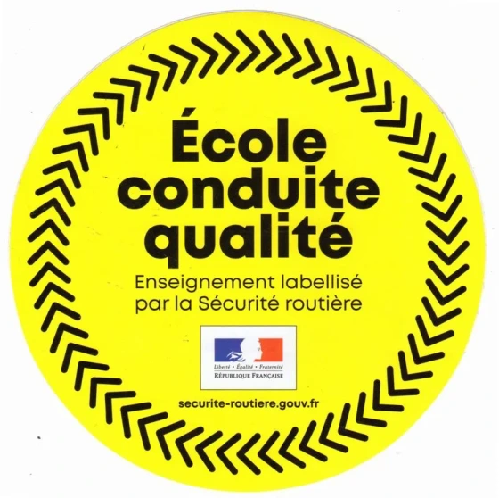 Label École de conduite qualité — enseignement labellisé par la Sécurité routière